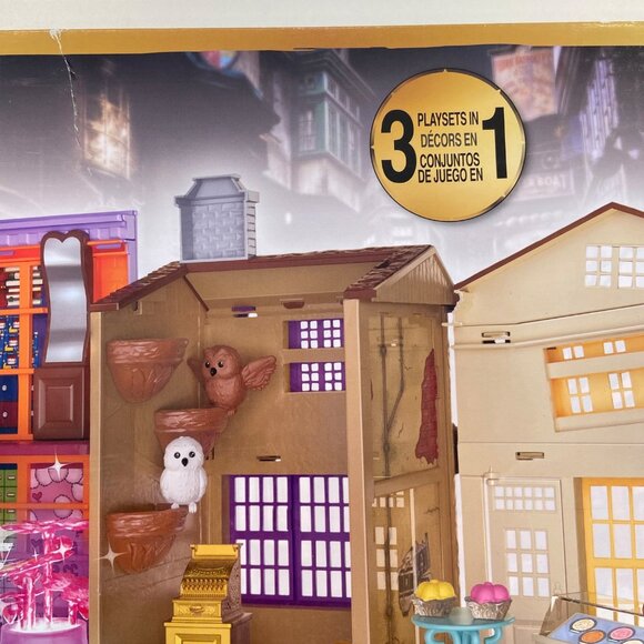 Wizarding World Harry Potter Magical Minis Diagon Alley Playset 3-In-1 With Figu - Picture 6 of 16